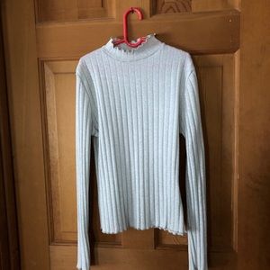 Mock Neck Long Sleeve Shirt